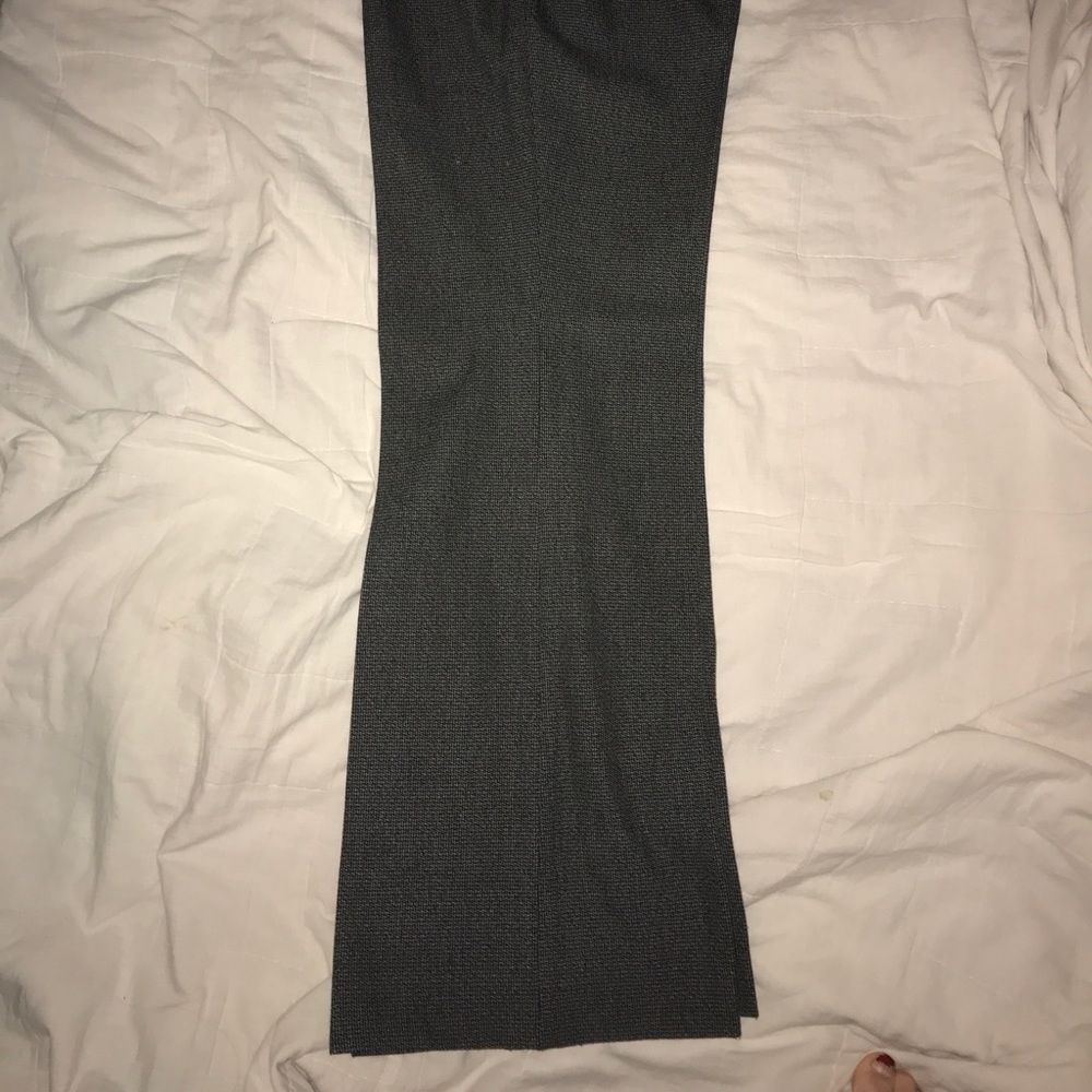 Classic blackish, gray dress pant.